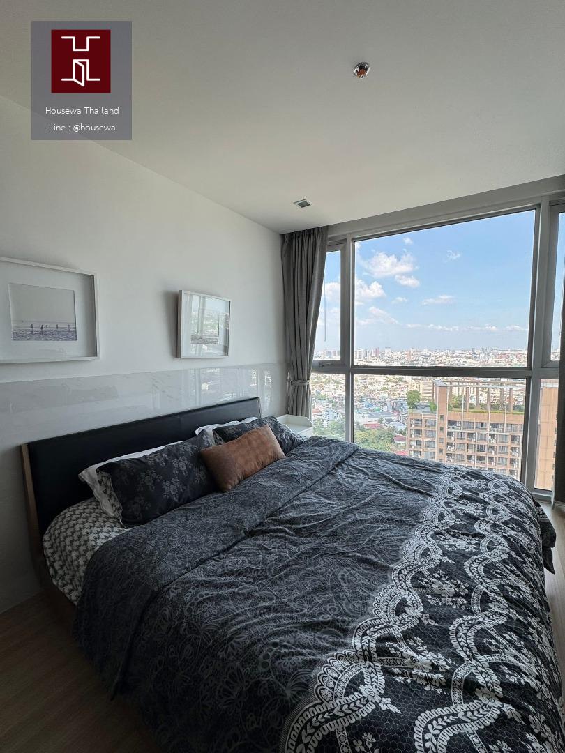 ให้เช่า Sky Walk Residence | ชั้นสูง วิวเมืองเต็มๆ ติด BTS พระโขนง 🚆