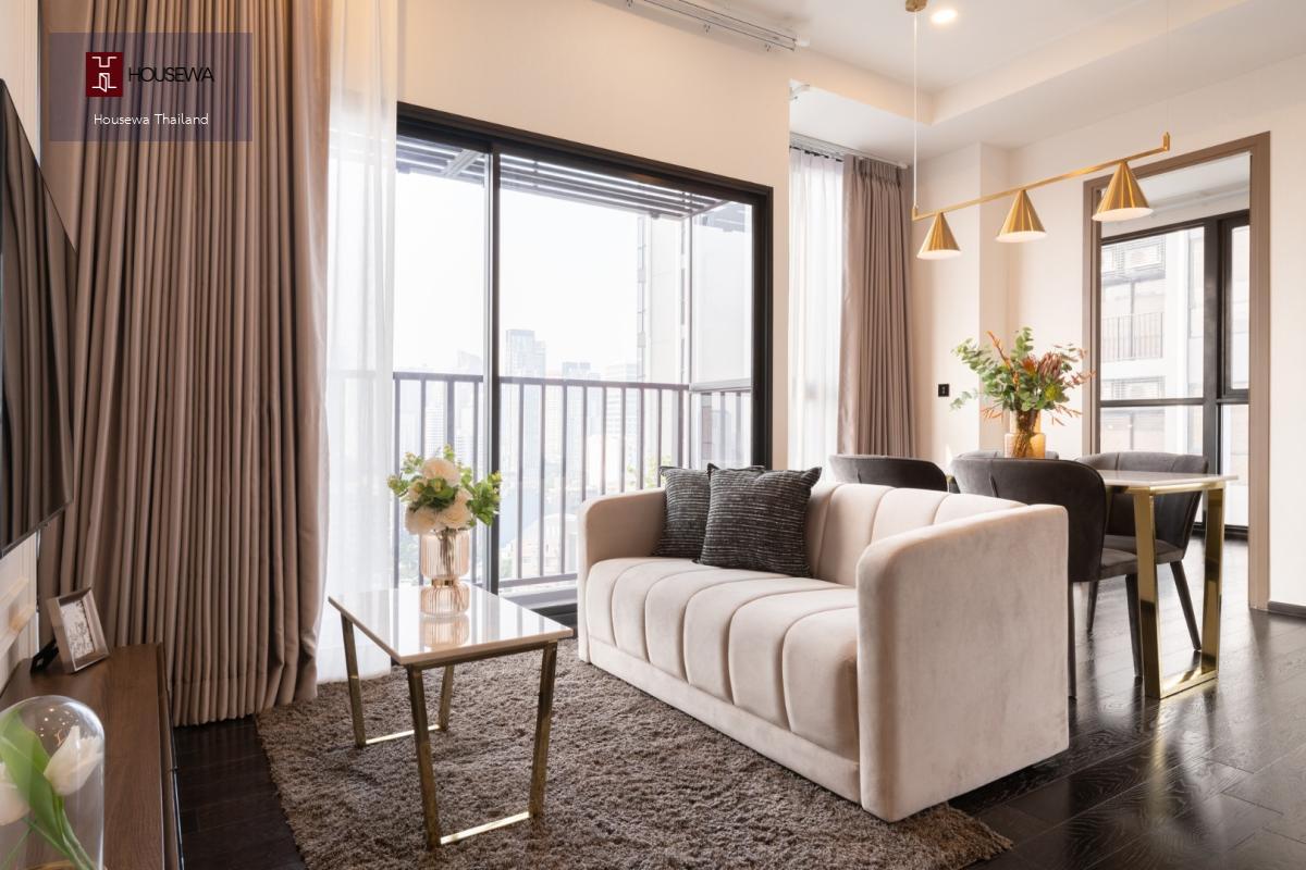 ให้เช่า PARK ORIGIN THONGLOR | 2 ห้องนอน | ชั้น 21 | พร้อมเข้าอยู่