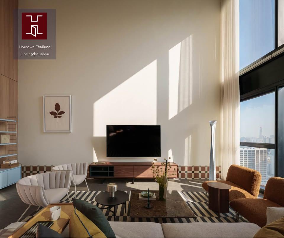  ปล่อยเช่า The Lofts Silom – ห้อง Duplex เพดานสูง ใจกลางสีลม