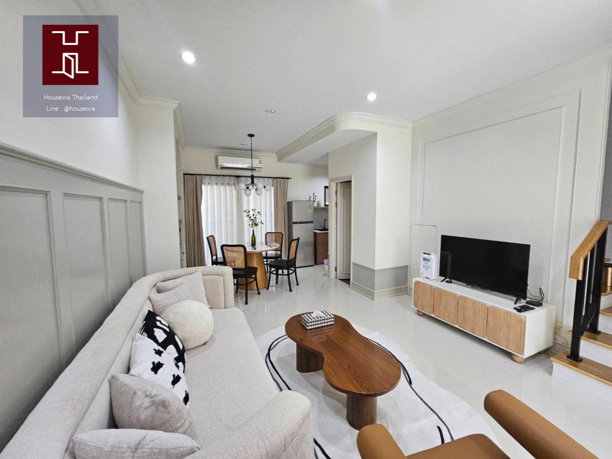  ให้เช่าทาวน์โฮม 3 ชั้น บ้านกลางเมือง พระราม 9 – กรุงเทพกรีฑา