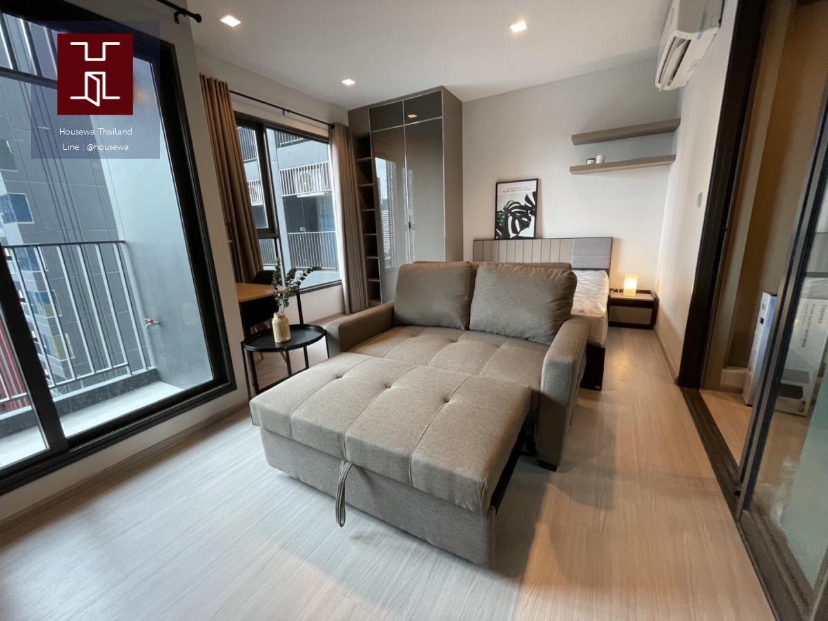 ให้เช่า Life Asoke Rama 9 | ห้องสูง วิวโล่ง พร้อมเข้าอยู่ 5 พ.ค. 🚆