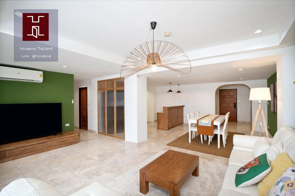 ให้เช่าคอนโด 3 ห้องนอน รีโนเวทใหม่ | ตรงข้าม NIST | 150 ตร.ม. (Ruamjai Heights) ✨