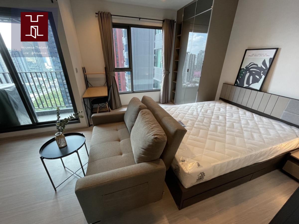 ให้เช่า Life Asoke Rama 9 | ห้องสูง วิวโล่ง พร้อมเข้าอยู่ 5 พ.ค. 🚆