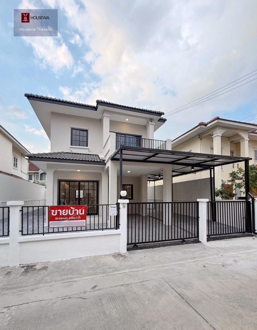 ขายด่วน! บ้านเดี่ยวพร้อมอยู่ โครงการ วิเศษสุขนคร 19 เฟส 1