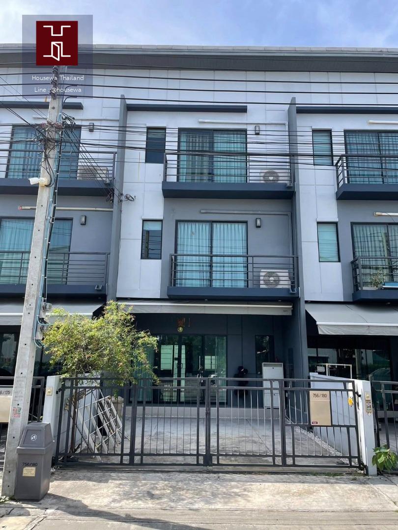 ให้เช่า บ้านกลางเมือง พระราม 9–อ่อนนุช | ทาวน์โฮม 3 ชั้น พร้อมอยู่