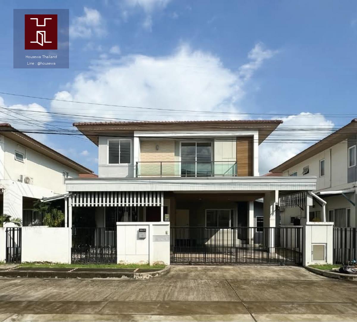 🏡 ขายบ้านเดี่ยว 2 ชั้น หมู่บ้านพาร์คเวย์ แอทอีซ รามคำแหง 190/1