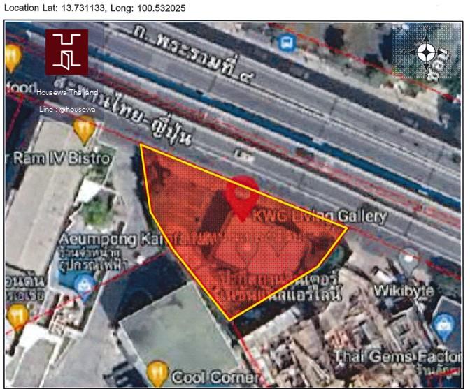 Land + Commercial Building for Rent – Rama 4 / Samyan