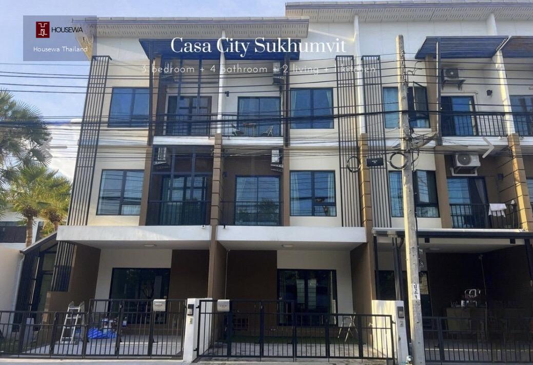 คาซ่า ซิตี้ สุขุมวิท – บ้านต้นโครงการ ใกล้ BTS เดินได้จริง