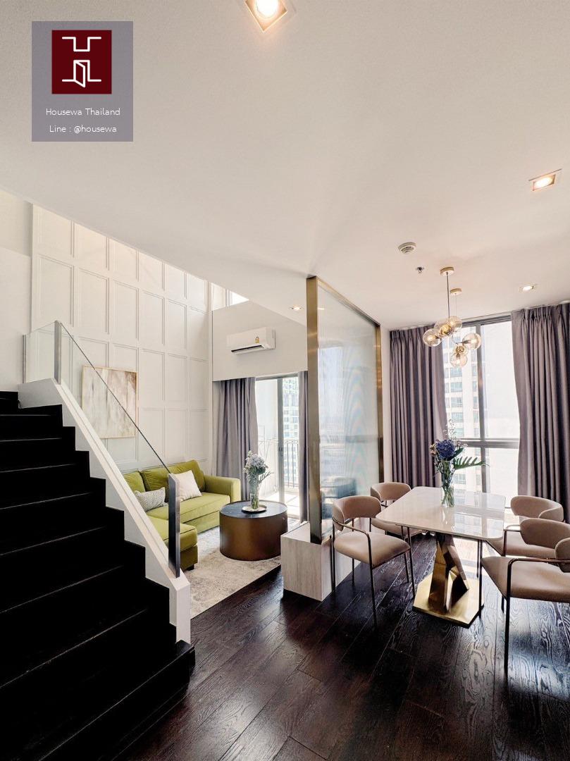 ขาย / ปล่อยเช่า Ideo Q Phayathai Duplex 