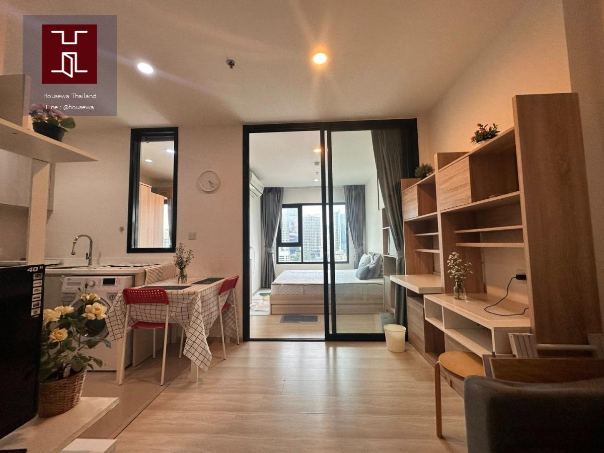 ให้เช่า Life Asoke | 1 Bedroom Plus ติด MRT เพชรบุรี & ARL มักกะสัน 