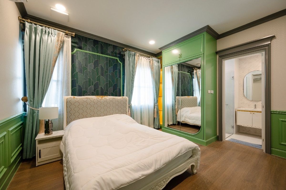 ✨ ขาย / ให้เช่าบ้านหรูสไตล์ฝรั่งเศส พร้อมอยู่ ✨ 📍 นันทวัน พระราม 9 – กรุงเทพกรีฑาตัดใหม่