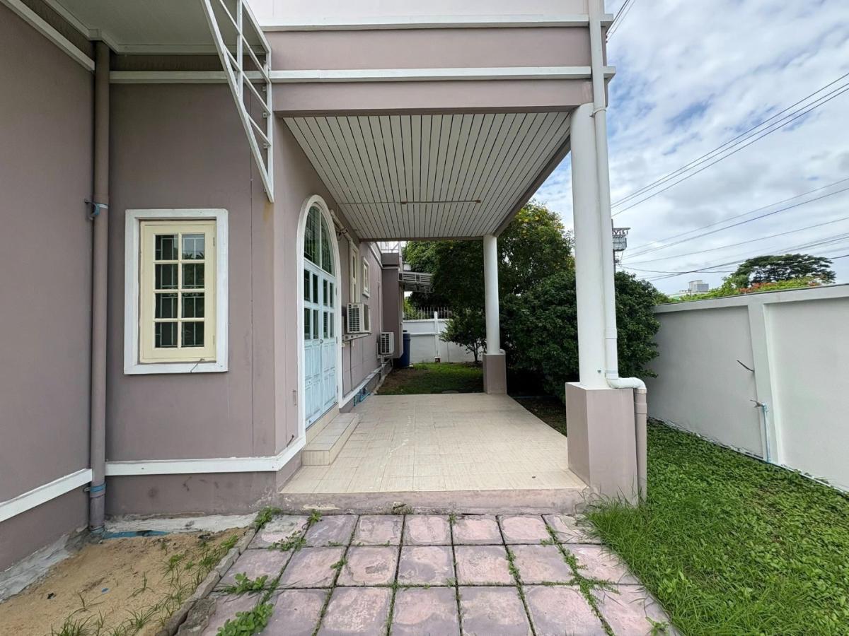 ขายบ้านเดี่ยว หลังหัวมุม หมู่บ้านเมืองทอง 4 ปุณณวิถี 53