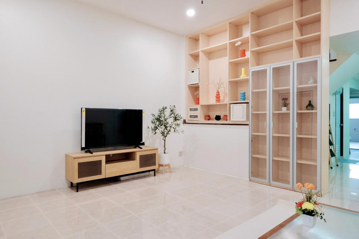 ให้เช่าทาวน์เฮ้าส์ 3 ชั้น หมู่บ้านแฮปปี้แลนด์วิวล์ ลาซาล 32 (สุขุมวิท 105)