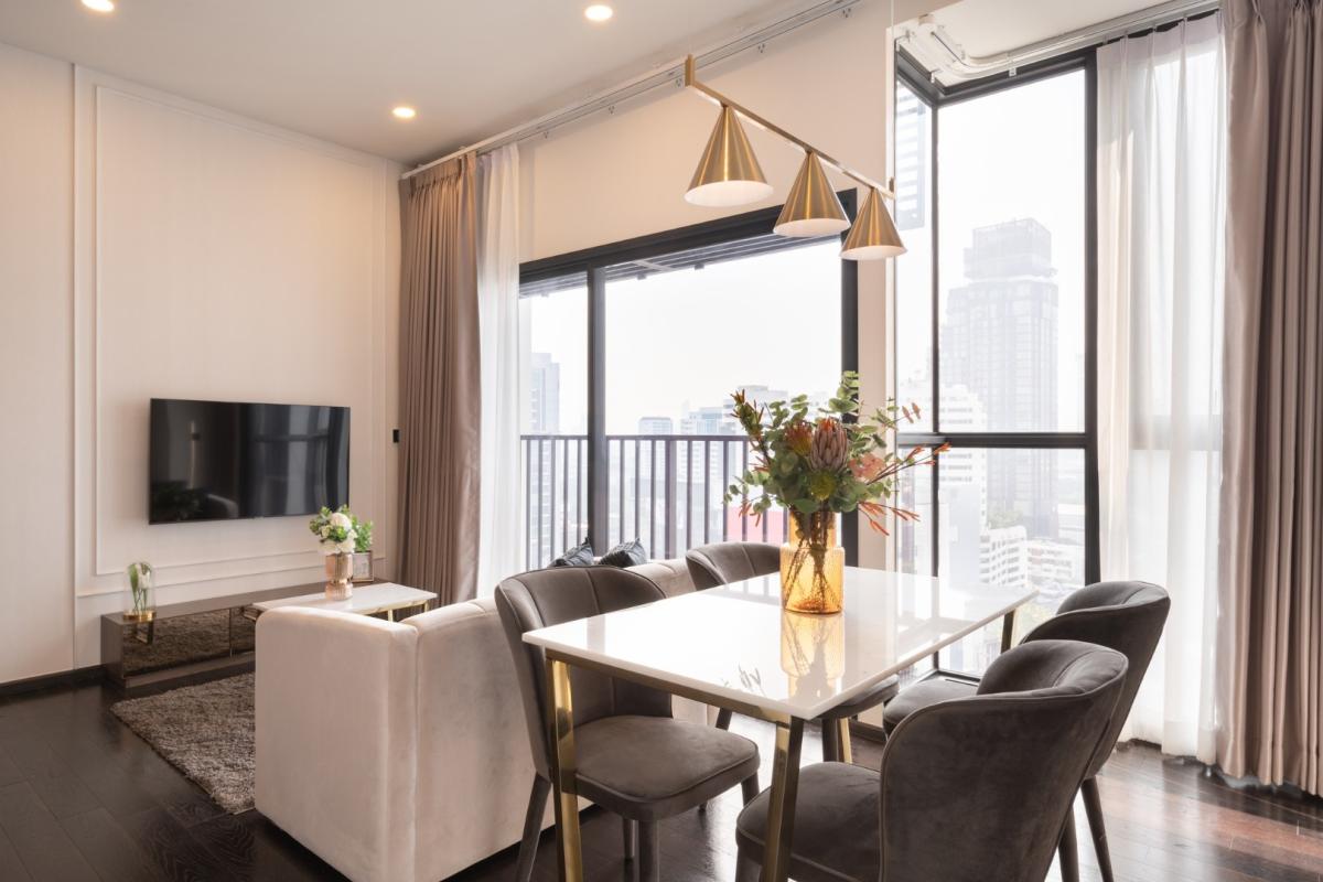 ให้เช่า PARK ORIGIN THONGLOR | 2 ห้องนอน | ชั้น 21 | พร้อมเข้าอยู่