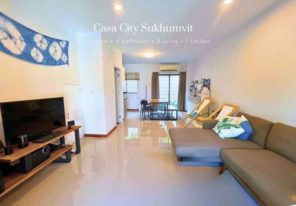 คาซ่า ซิตี้ สุขุมวิท – บ้านต้นโครงการ ใกล้ BTS เดินได้จริง