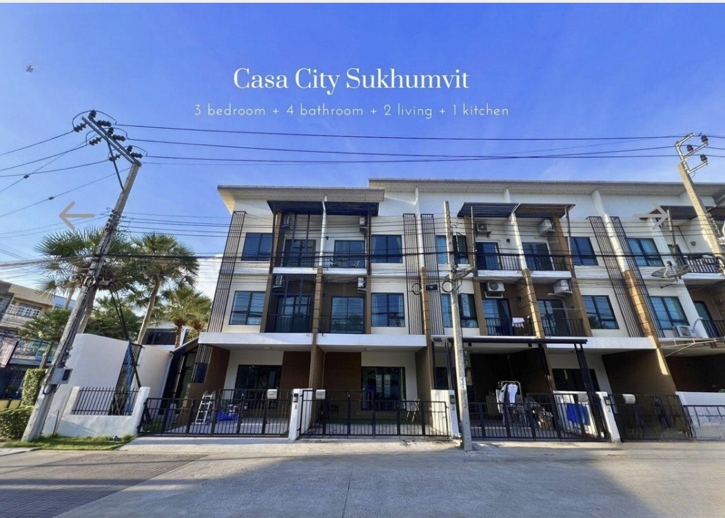 คาซ่า ซิตี้ สุขุมวิท – บ้านต้นโครงการ ใกล้ BTS เดินได้จริง