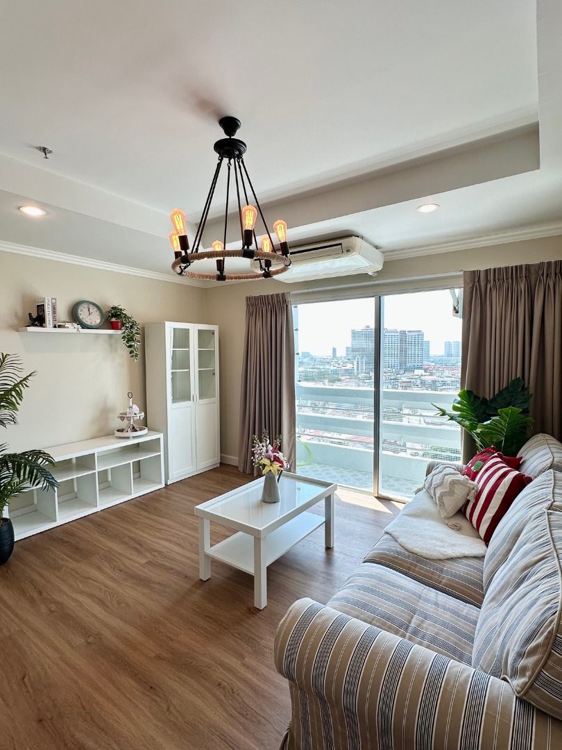 ให้เช่าคอนโด พระราม 3 | ห้องรีโนเวทใหม่ ขนาดใหญ่ 84 ตร.ม. พร้อมอยู่