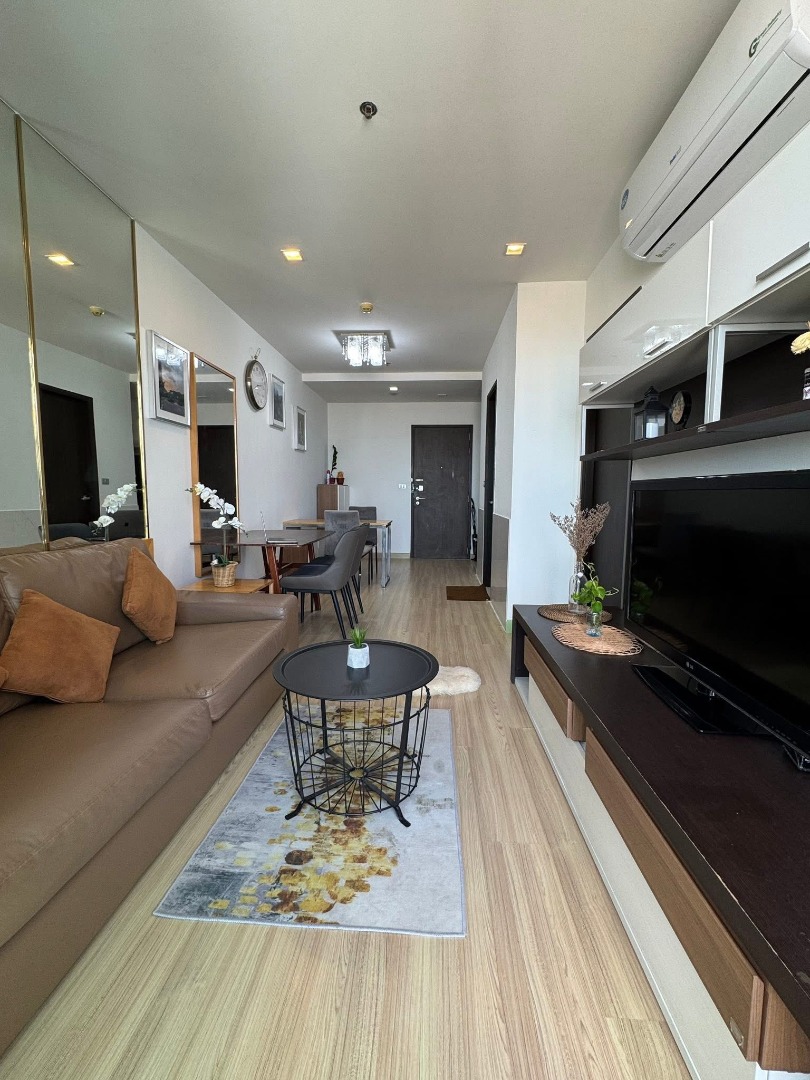 ให้เช่า Sky Walk Residence | ชั้นสูง วิวเมืองเต็มๆ ติด BTS พระโขนง 🚆
